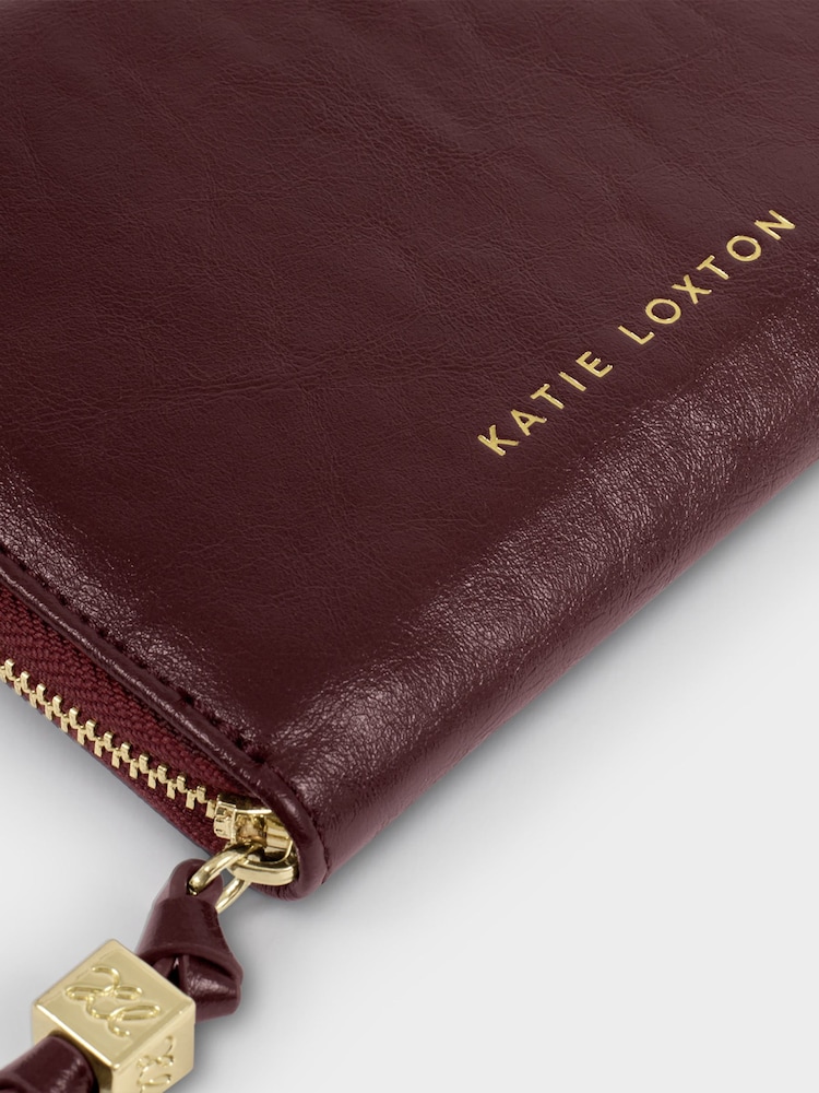 Katie Loxton Red Slim Jewellery Case 'More Amour' - Image 5 of 5 Katie Loxton Red Slim Jewellery Case 'More Amour' - Image 5 of 5