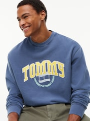 Tommy Jeans Varsity Logo Avslappet Terry Genser - Bilde 4 av 5
