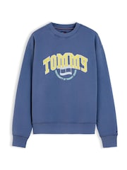 Tommy Jeans Varsity Logo Avslappet Terry Genser - Bilde 5 av 5