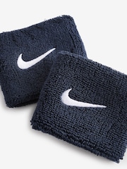Nike Dark Blue Swoosh Wristband - Image 2 of 4