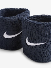Nike Dark Blue Swoosh Wristband - Image 3 of 4