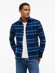 Синій - Tommy Jeans Вельветова сорочка доброї якості dobby стандартний крій - Image 1 of 5
