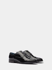 Remus Uomo Black Prato Patent  Dress Shoes - Image 2 of 4