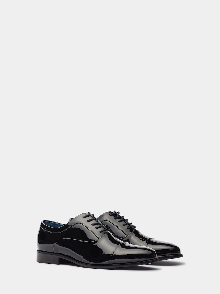 Remus Uomo Black Prato Patent Dress Shoes - Image 2 of 4 Remus Uomo Black Prato Patent Dress Shoes - Image 2 of 4