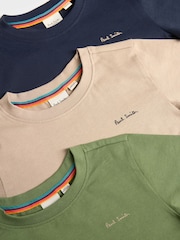 Paul Smith Junior Boys Signature T-Shirts 3 Pack - Image 6 of 6