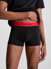 Calvin Klein Black Pro Stretch Trunks 2 Pack - Image 2 of 5