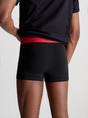 Calvin Klein Black Pro Stretch Trunks 2 Pack - Image 3 of 5