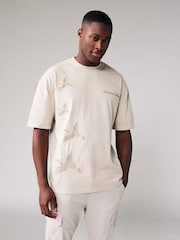 Stone Wash Print T-Shirt - Image 1 of 8