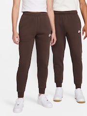 Nike Brown Club Joggers - Image 1 of 16