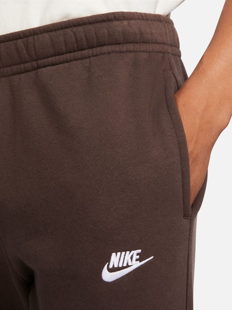 Nike Brown Club Joggers - Image 5 of 16