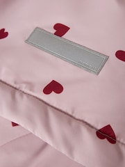 Name It Purple Heart Printed Shower Proof Jacket - Image 5 of 5