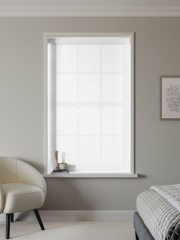 White Kenny Made to Measure Roller Blind - Image 2 of 6