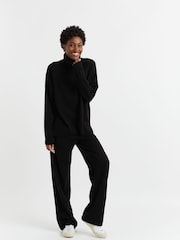 Chinti & Parker Wool/Cashmere Relaxed Roll Neck Jumper - Image 1 of 4