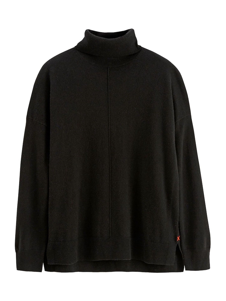 Chinti & Parker Wool/Cashmere Relaxed Roll Neck Jumper - Image 4 of 4