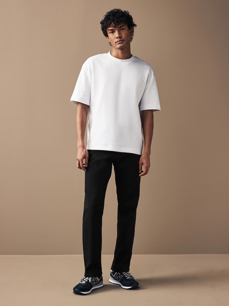 Zwart - Straight fit - Motionflex jeans - Image 2 of 11