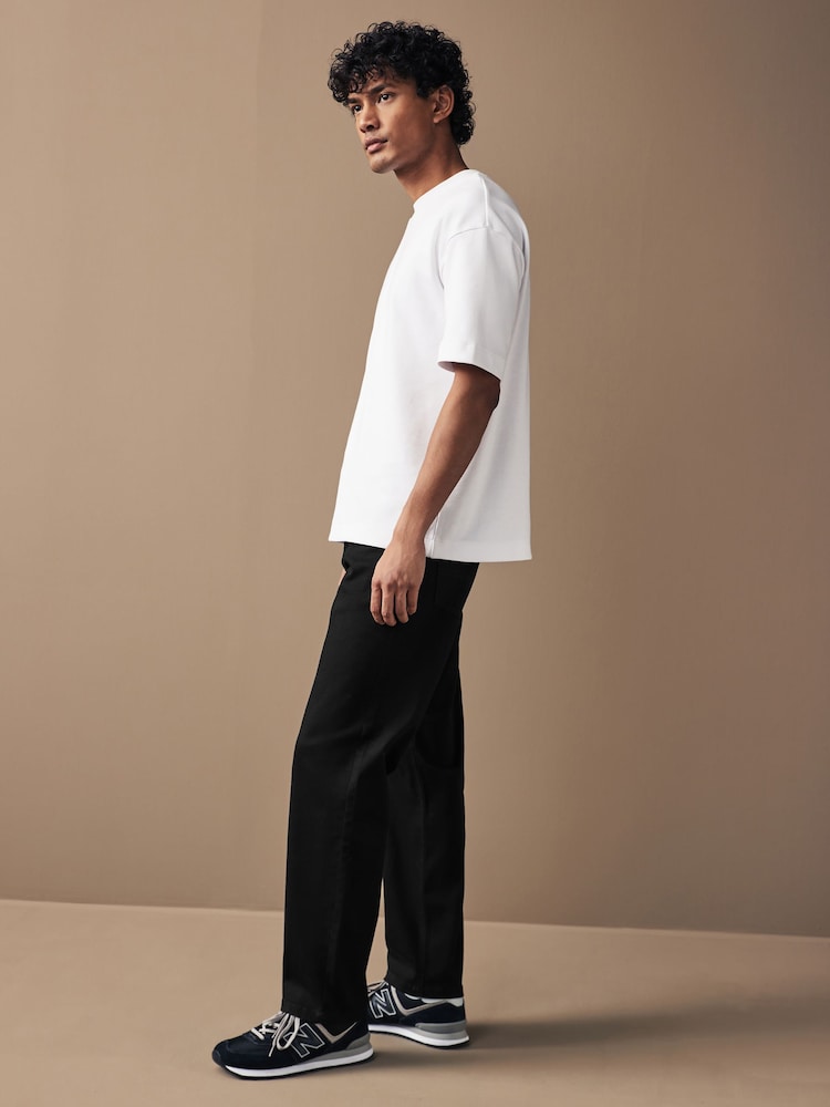 Zwart - Straight fit - Motionflex jeans - Image 3 of 11