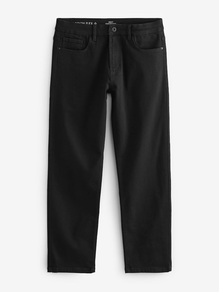 Zwart - Straight fit - Motionflex jeans - Image 7 of 11