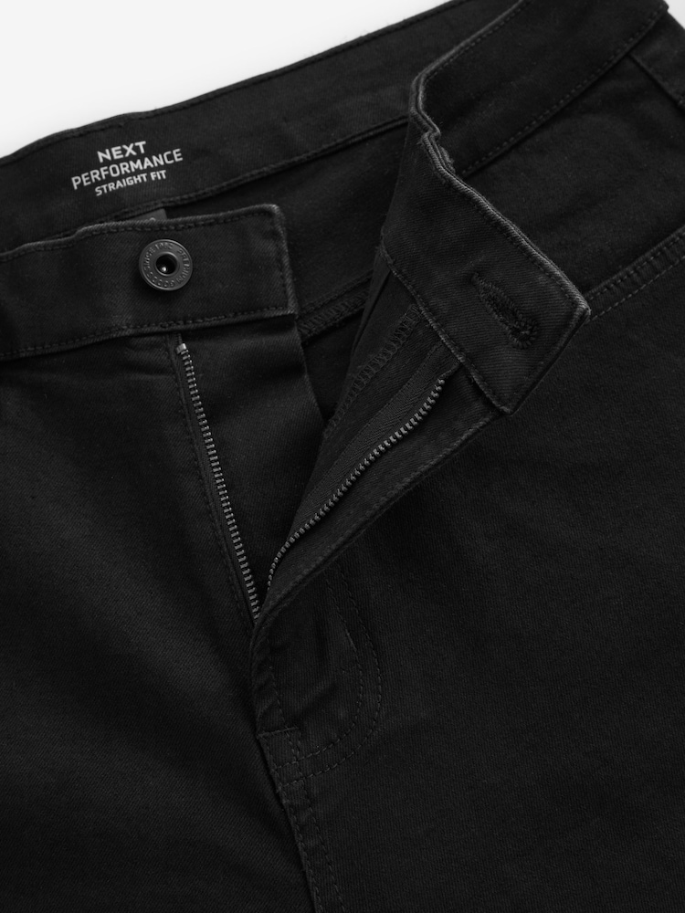 Zwart - Straight fit - Motionflex jeans - Image 9 of 11