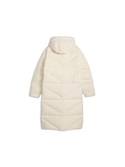 Puma White Hooded Down Puffer Coat - Image 5 of 5