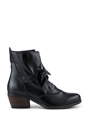 Pavers Bellissimo Leather Bow Boots - Εικόνα 2 από 5