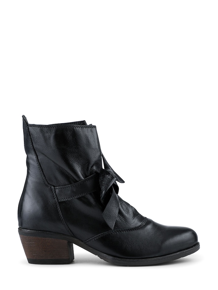 Pavers Bellissimo Leather Bow Boots - Εικόνα 2 από 5 Pavers Bellissimo Leather Bow Boots - Εικόνα 2 από 5