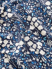 Blue Floral Jersey Joggers - Image 6 of 6