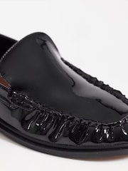 Novo Black Fresia Flat Slip On Loafer - Image 4 of 4