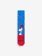 Snoopy Pattern Christmas Licence Socks 4 Pack - Image 5 of 6