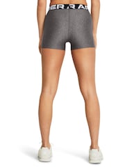 Under Armour Grey Womens Heat Gear HG Authentics 8 Inches Shorts - Image 2 of 6