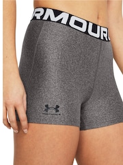 Under Armour Grey Womens Heat Gear HG Authentics 8 Inches Shorts - Image 4 of 6