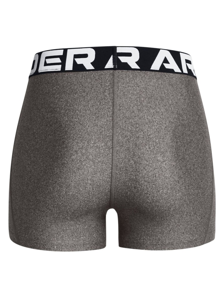 Under Armour Grey Womens Heat Gear HG Authentics 8 Inches Shorts - Image 6 of 6