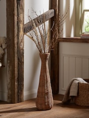 Natural Large Woven Vase - Image 1 of 5