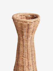 Natural Large Woven Vase - Image 4 of 5