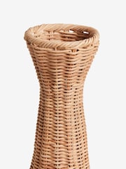 Natural Large Woven Vase - Image 5 of 5