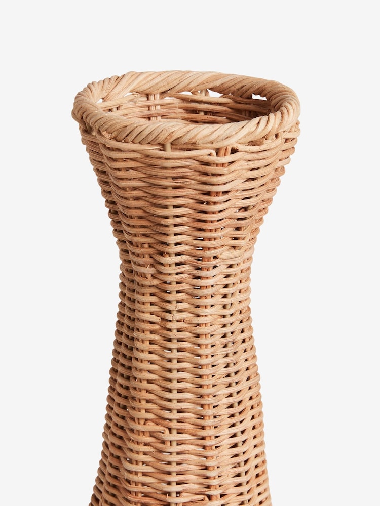 Natural Large Woven Vase - Image 5 of 5