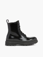Calvin Klein Lace-up Black Boots - Image 1 of 6