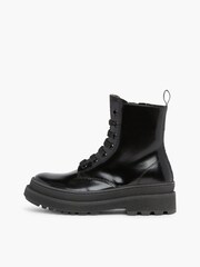 Calvin Klein Lace-up Black Boots - Image 2 of 6
