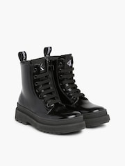 Calvin Klein Lace-up Black Boots - Image 3 of 6