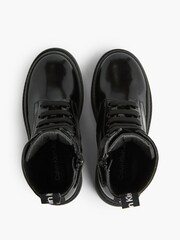 Calvin Klein Lace-up Black Boots - Image 5 of 6