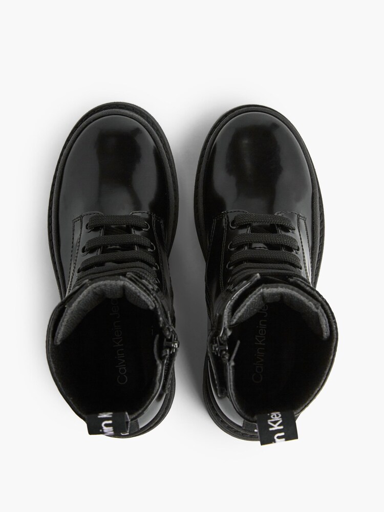 Calvin Klein Lace-up Black Boots - Image 5 of 6