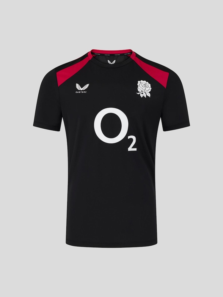 Castore Black Performance Short Sleeve T-Shirt - Image 1 of 4 Castore Black Performance Short Sleeve T-Shirt - Image 1 of 4