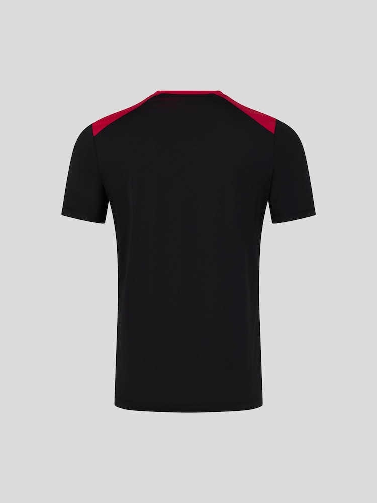 Castore Black Performance Short Sleeve T-Shirt - Image 2 of 4 Castore Black Performance Short Sleeve T-Shirt - Image 2 of 4