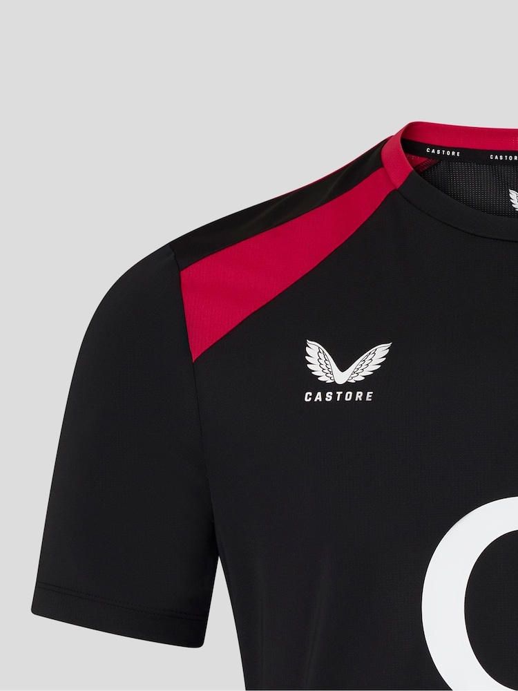 Castore Black Performance Short Sleeve T-Shirt - Image 4 of 4 Castore Black Performance Short Sleeve T-Shirt - Image 4 of 4