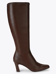 Steve Madden Brown Write-Up Knee Boots - Image 1 of 4