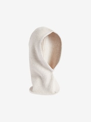 Neutral Knitted Balaclava Hat (3-16yrs) - Image 1 of 2