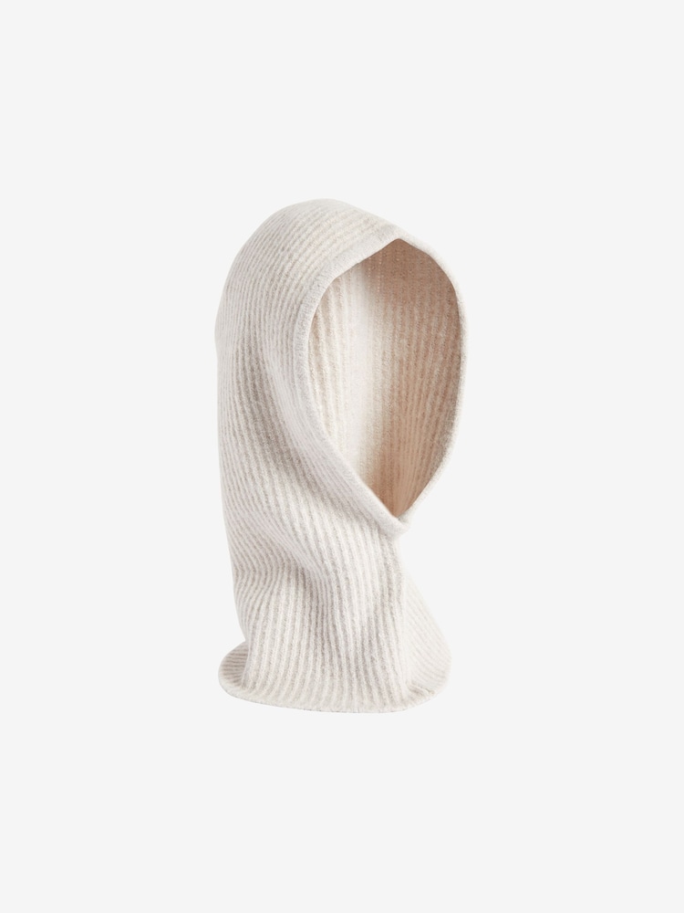 Neutral Knitted Balaclava Hat (3-16yrs) - Image 1 of 2