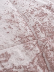 Catherine Lansfield Set of 2 Pink Crushed Velvet Pillowshams - Image 4 of 4