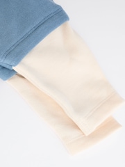 Blue Sweat Hooded Baby Romper - Image 6 of 8