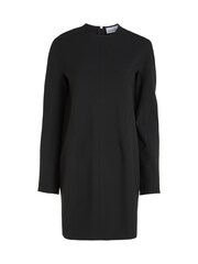 Calvin Klein Long Sleeve Black Shift Dress - Image 4 of 6