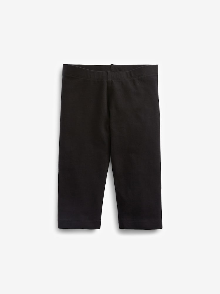 Black 3 Pack Cropped Leggings (3-16yrs) - Image 2 of 3